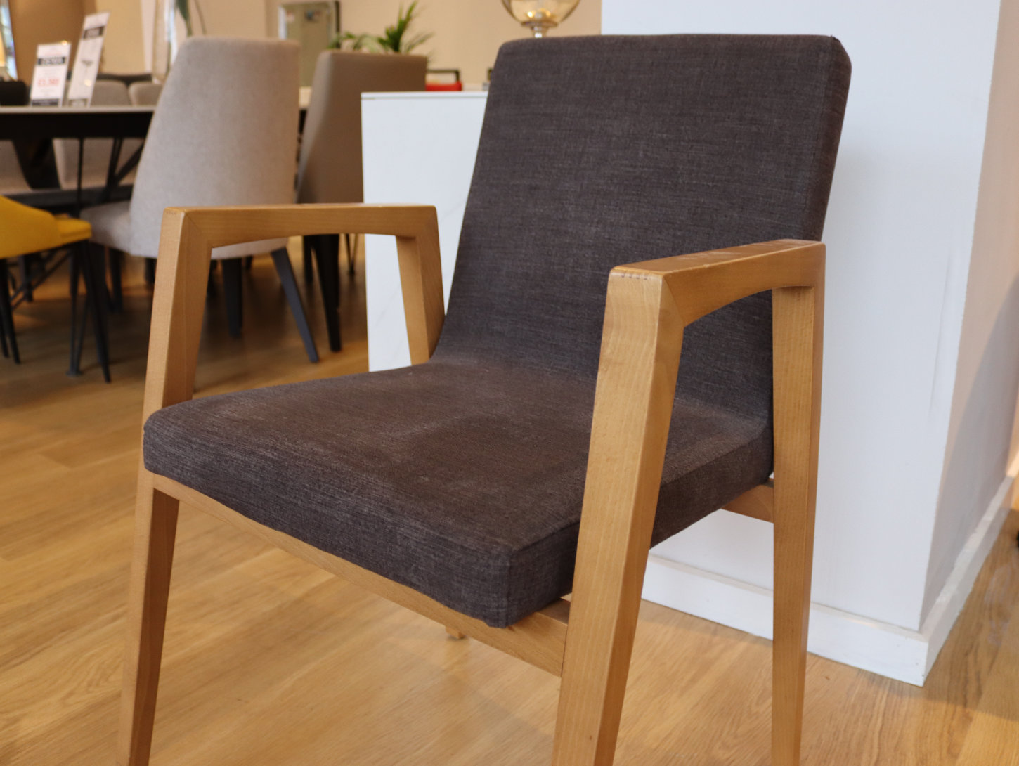 Murano dining chairs ex display (set of 6)